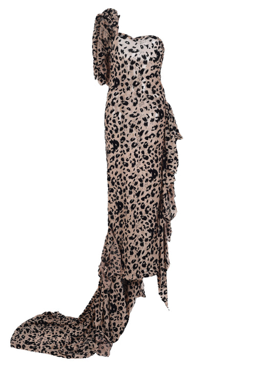 Cheetah Girl Evening Dress